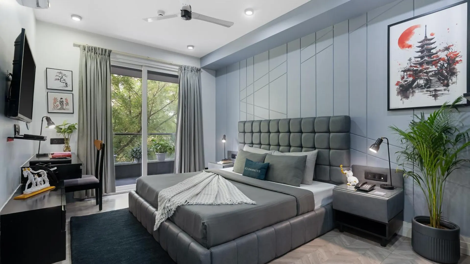 Bedchambers Luxurious Serviced Apartment In Gurgaon location