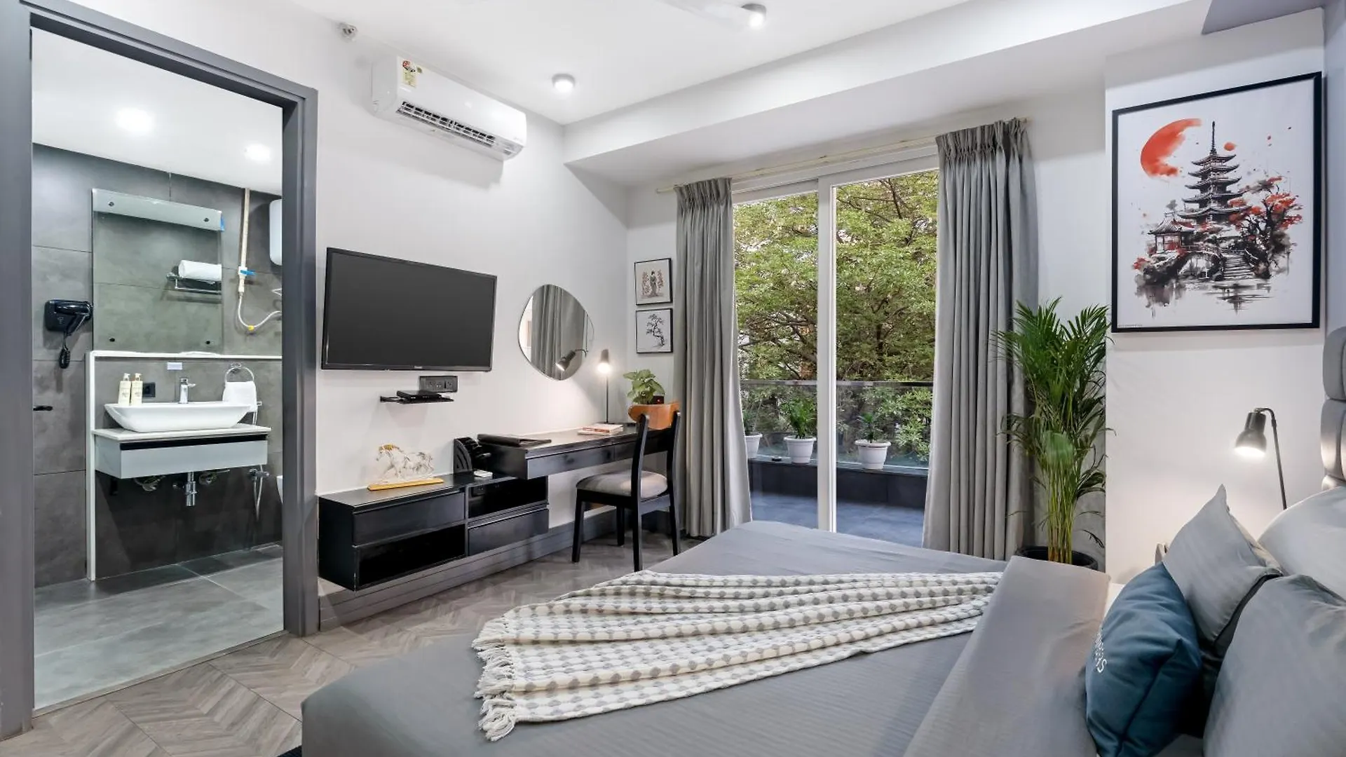 Bedchambers Luxurious Serviced Apartment In غورغاون الهند